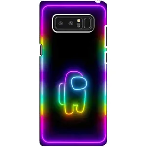 Чохли Амонг Ас для samsung Galaxy Note 8 (AlphaPrint) (Яскравий скін)