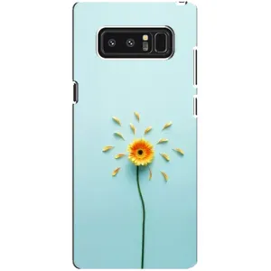 Чехлы с Цветами для samsung Galaxy Note 8 (VPrint) (Желтый цветок)