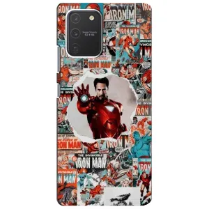 Чохли з героями Марвел Samsung Galaxy S10 Lite (VPrint) (Айронмен)