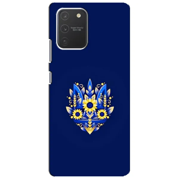 Чехол с принтом «Цветочный Герб» для Samsung Galaxy S10 Lite