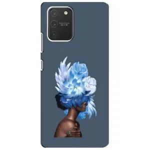 Чехлы (ART) Цветы на Samsung Galaxy S10 Lite (VPrint) (Цветы на голове)