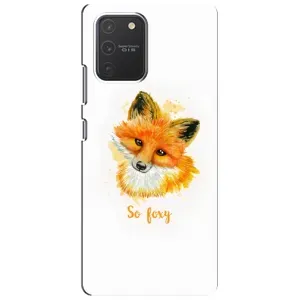 Чехлы с картинкой Лисички для Samsung Galaxy S10 Lite (VPrint) (Девочка Лиса)
