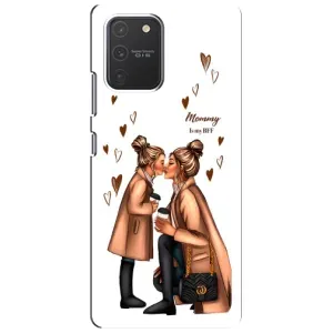 Чехол с печатью для Samsung Galaxy S10 Lite - (Мама с ребенком) (AlphaPrint) (Дочка и мама)