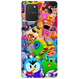 Чехлы Brawl Stars для Samsung Galaxy S10 Lite (AlphaPrint) (Герои Бравл Старс)