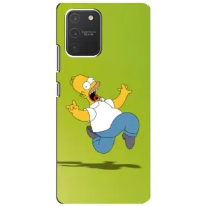 Чехол с Симпсонами для Samsung Galaxy S10 Lite (VPrint) (Гомер Симпсон)