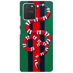 Чехлы ГУЧЧИ для Самсунг С10 Лайт (AlphaPrint) (Gucci змия)