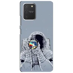 Чохол NASA для Samsung Galaxy S10 Lite (AlphaPrint) (Космонавт фото)