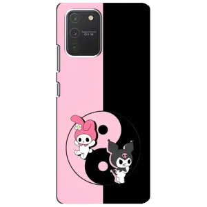 Чехол с кроликом Куроми на Samsung Galaxy S10 Lite (Куроми Инь Янь)