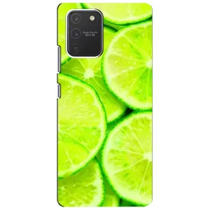 Чохли з фруктами для Samsung Galaxy S10 Lite (VPrint) (Лайм)