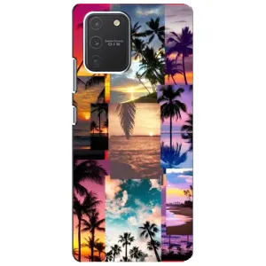 Силиконовый чехол с КАРТИНКАМИ лето для Samsung Galaxy S10 Lite (AlphaPrint) (Летний отпуск)