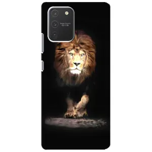 Чехол со Львом для Samsung Galaxy S10 Lite (VPrint) (Лев)