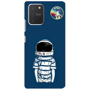Чохол NASA для Samsung Galaxy S10 Lite (AlphaPrint) (Хлопчик в шоломі)