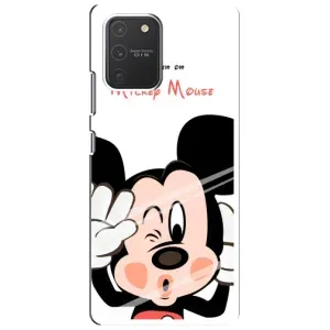 Эксклюзивный чехол для Samsung Galaxy S10 Lite (AlphaPrint - Мультяшные) (Маус Микки)