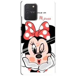 Эксклюзивный чехол для Samsung Galaxy S10 Lite (AlphaPrint - Мультяшные) (Маус Минни)