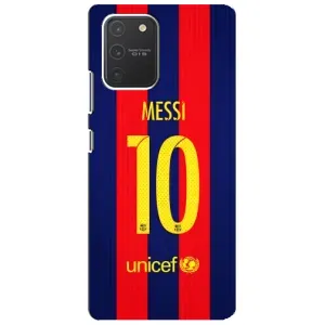 Чехлы Месси для Samsung Galaxy S10 Lite (AlphaPrint) (Messi Barca 10)