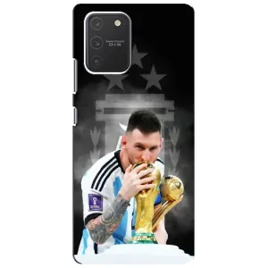 Чехлы для Samsung Galaxy S10 Lite (Leo чемпион) (AlphaPrint) (Месси Чемпион)