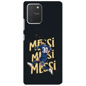 Чехлы для Samsung Galaxy S10 Lite (Leo чемпион) (AlphaPrint) (Messi ПСЖ)