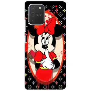 Чехол Disney Mouse Samsung Galaxy S10 Lite (PREMIUMPrint) (Минни Маус ЛВ)