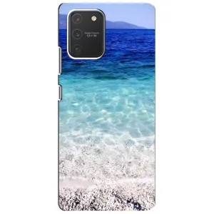 Силиконовый чехол с КАРТИНКАМИ лето для Samsung Galaxy S10 Lite (AlphaPrint) (Море)