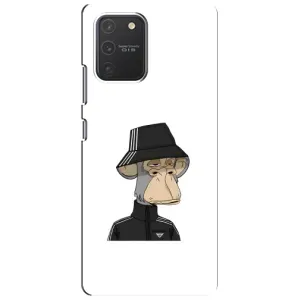Чехлы с Обезьянами NFT для Samsung Galaxy S10 Lite (AlphaPrint) (обезьяна NFT Adidas)