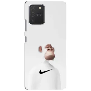 Чехлы с Обезьянами NFT для Samsung Galaxy S10 Lite (AlphaPrint) (обезьяна NFT Nike)