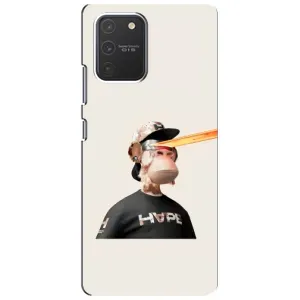 Чехлы с Обезьянами NFT для Samsung Galaxy S10 Lite (AlphaPrint) (обезьяна NFT в очках)