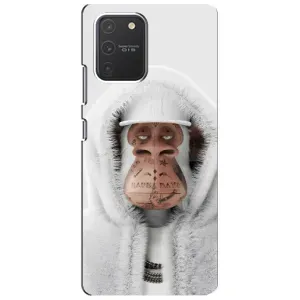 Чехлы с Обезьянами NFT для Samsung Galaxy S10 Lite (AlphaPrint) (обезьяна NFT в тату)