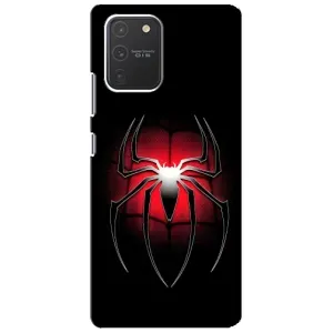 Чехол с человеком пауком для Samsung Galaxy S10 Lite - (AlphaPrint) (Паук марвел)