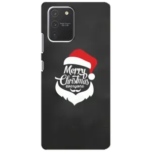 Рождественские Чехлы для Samsung Galaxy S10 Lite (VPrint) (Санта Крисмас)
