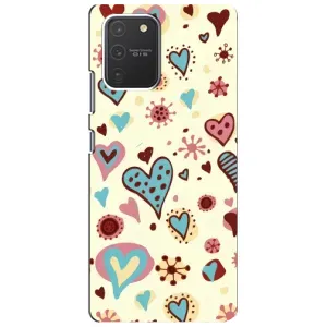 Чехлы для любимой на Самсунг Гелексі S10 Лайт (VPrint) (Сердечки)