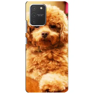 Чехлы с собаками для Samsung Galaxy S10 Lite (VPrint) (Щенок Бишон)