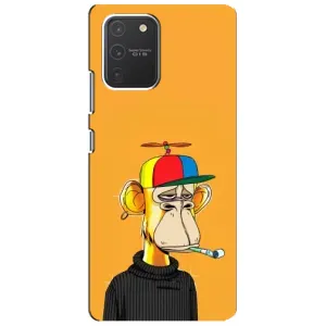 Чехлы с Обезьянами NFT для Samsung Galaxy S10 Lite (AlphaPrint) (Скучающая Обезьяна NFT)