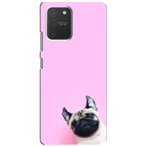 Чехлы с собаками для Samsung Galaxy S10 Lite (VPrint) (Смешная собака)