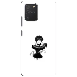 Чехлы Венсдей на Samsung Galaxy S10 Lite Уэнсдей (AlphaPrint) (танец Уэнздей)