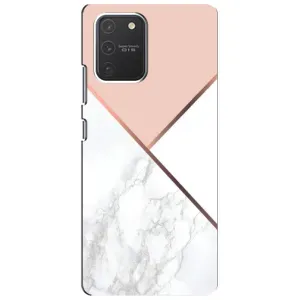Мраморний чехол на Samsung Galaxy S10 Lite (VPrint) (Тройний мрамор)