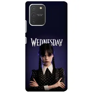 Силиконовый чехол с картинкой для Samsung Galaxy S10 Lite (Wednesday)