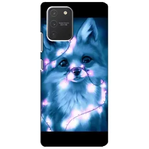 Чехлы с картинкой Лисички для Samsung Galaxy S10 Lite (VPrint) (Яркая лисичка)
