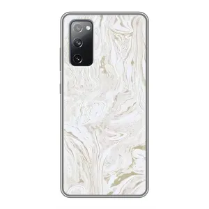 Мраморний чехол на Samsung Galaxy S20 FE (VPrint) (Білий мрамор)