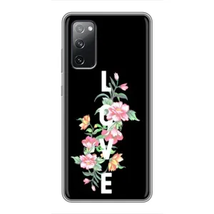 Чехлы для любимой на Самсунг Гелексі S20 ФЕ (VPrint) (Квіти LOVE)