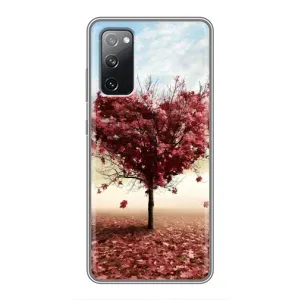 Чехлы для любимой на Самсунг Гелексі S20 ФЕ (VPrint) (Дерево серце)