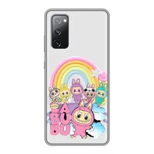 Чехол с Лабубу на Samsung Galaxy S20 FE (Фон Лабубу)