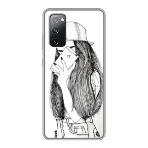 Чохол з друком для Samsung Galaxy S20 FE - (Мода) (AlphaPrint) (Фото дівчини)