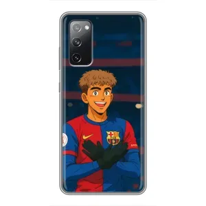 Чехол с футболистом Ламин Ямаль Samsung Galaxy S20 FE (Футболист Ямаль)