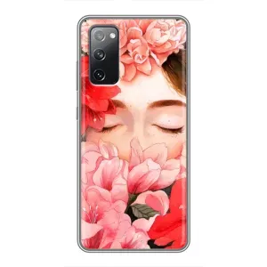 Чехлы (ART) Цветы на Samsung Galaxy S20 FE (VPrint) (Глаза в цветах)