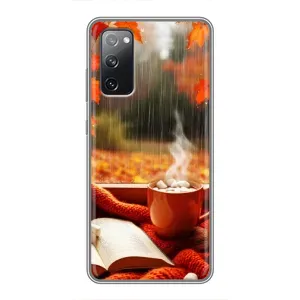 Чохол з унікальним дизайном 'Осінь з кавою' для Samsung Galaxy S20 FE (Кава і дощ)