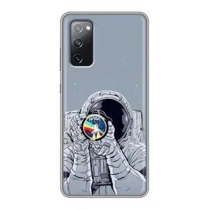 Чохол NASA для Samsung Galaxy S20 FE (AlphaPrint) (Космонавт фото)
