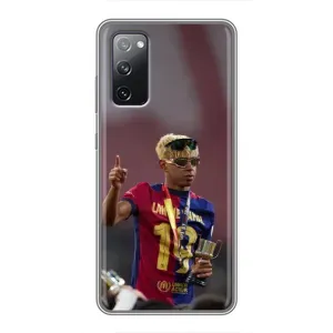 Чехол с футболистом Ламин Ямаль Samsung Galaxy S20 FE (Lamine Yamal)