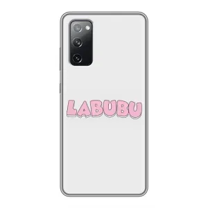 Чехол с Лабубу на Samsung Galaxy S20 FE (Лого Лабубу)