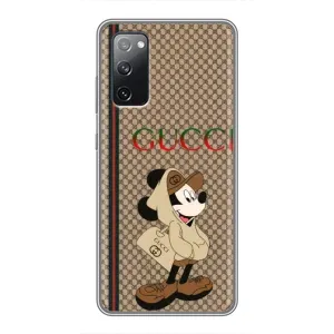 Чехлы ГУЧЧИ для Самсунг С20 ФЕ (AlphaPrint) (Mickey GUCCI)