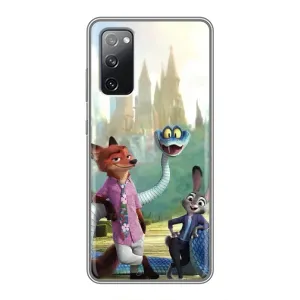 Чехол Зоотрополіс на Samsung Galaxy S20 FE (Герои мультфильма Зверополис)